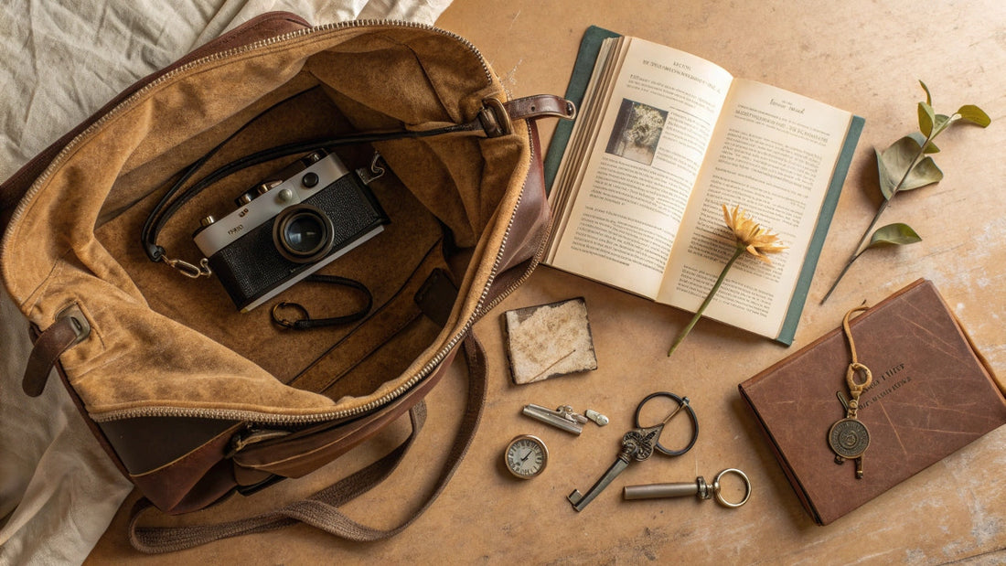 What do the daily essentials in your bag say about your story?