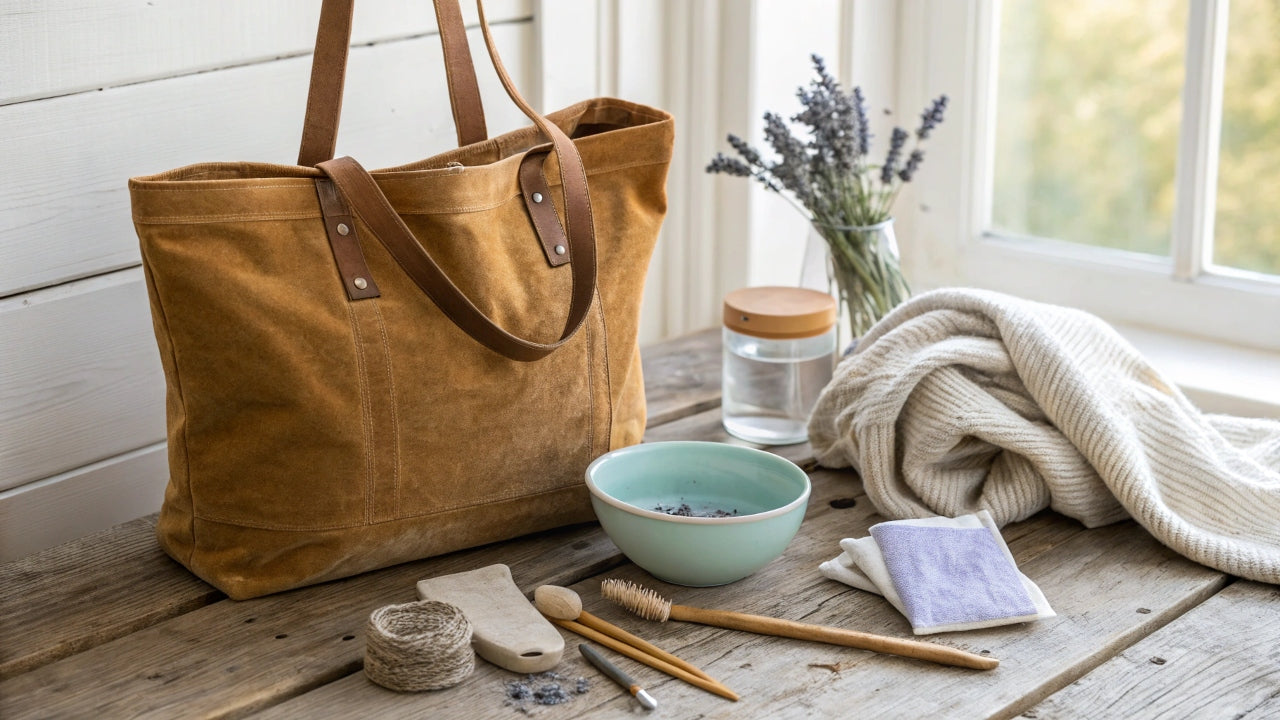 How to wash a corduroy bag?