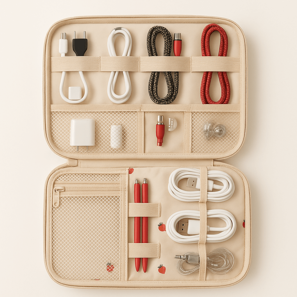 Fashion Data Cable Storage Bag