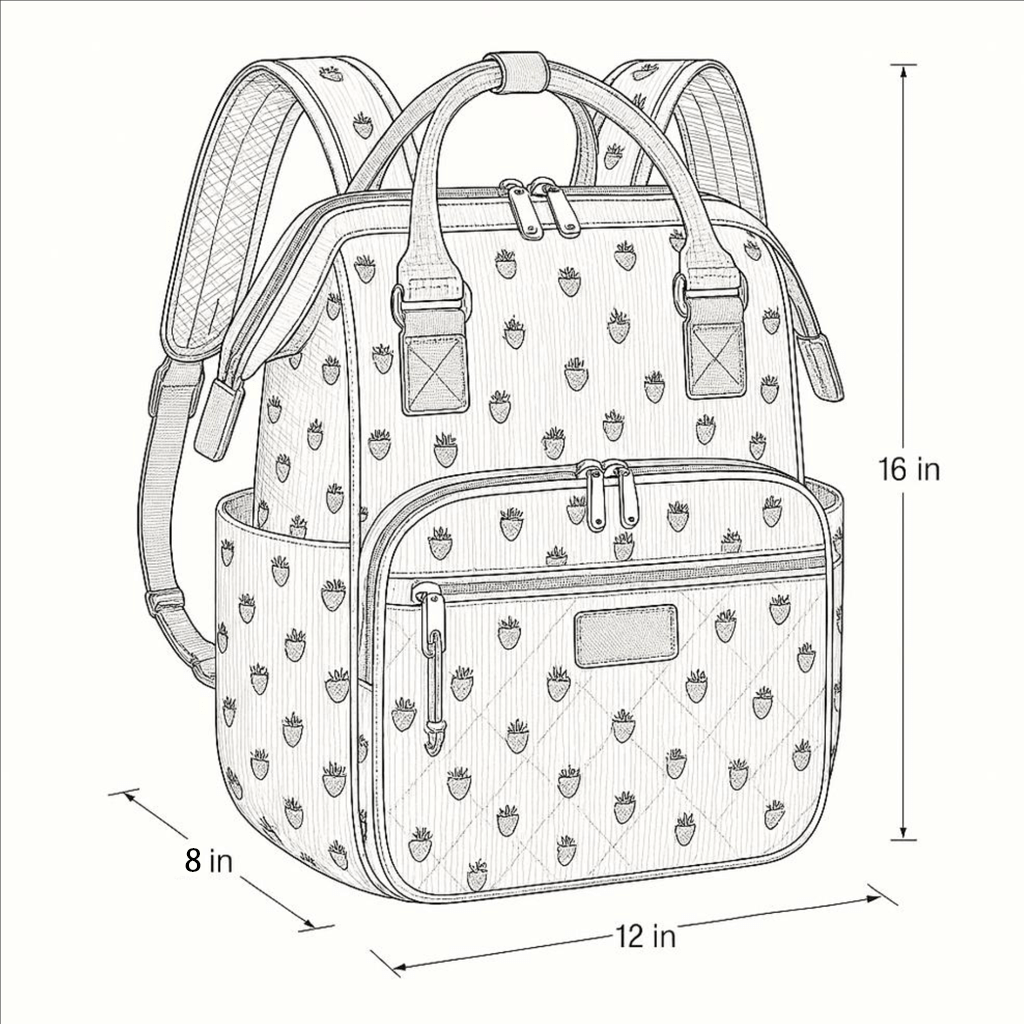 Multi-functional Diaper Bag
