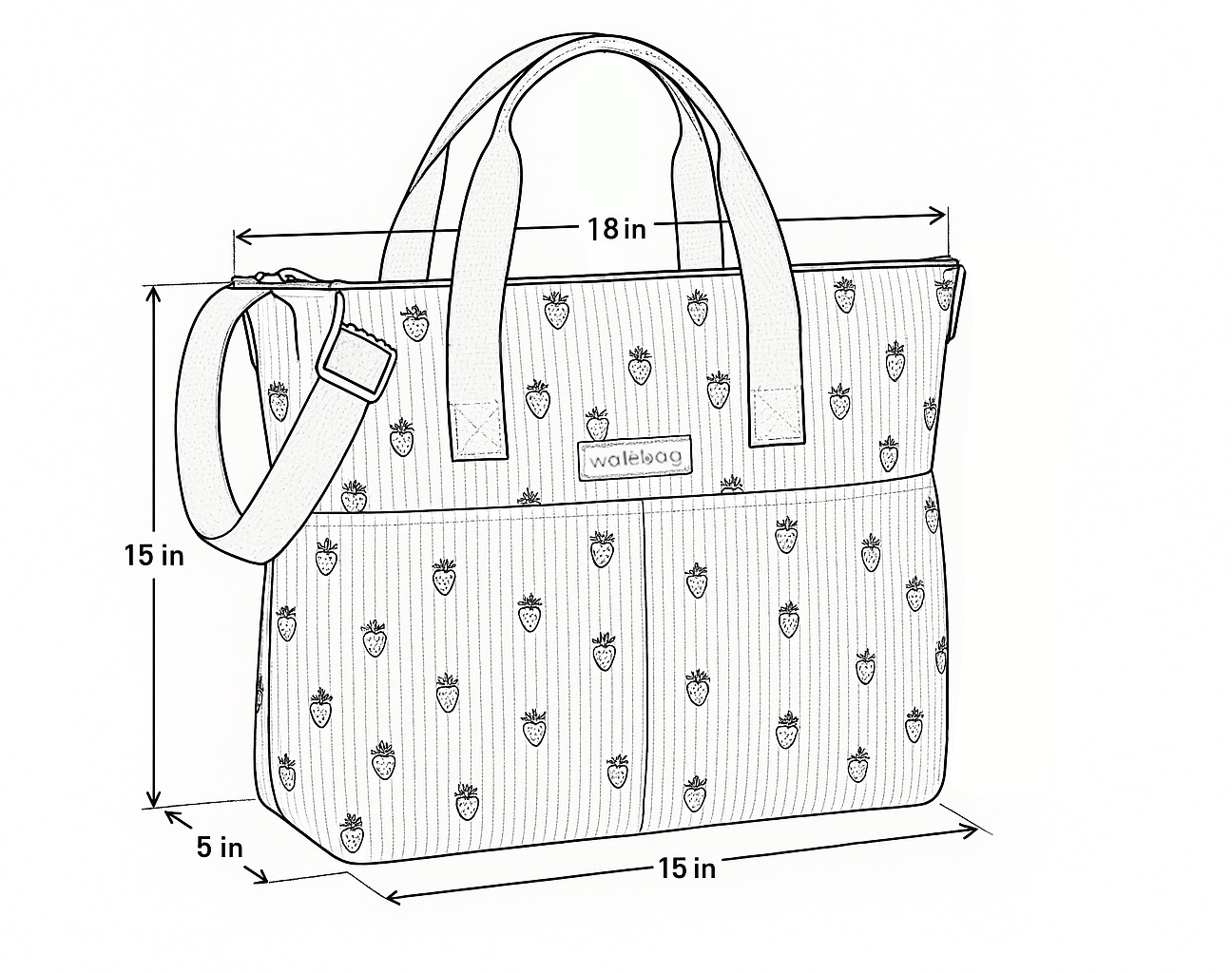 Large Capacity Tote Bag